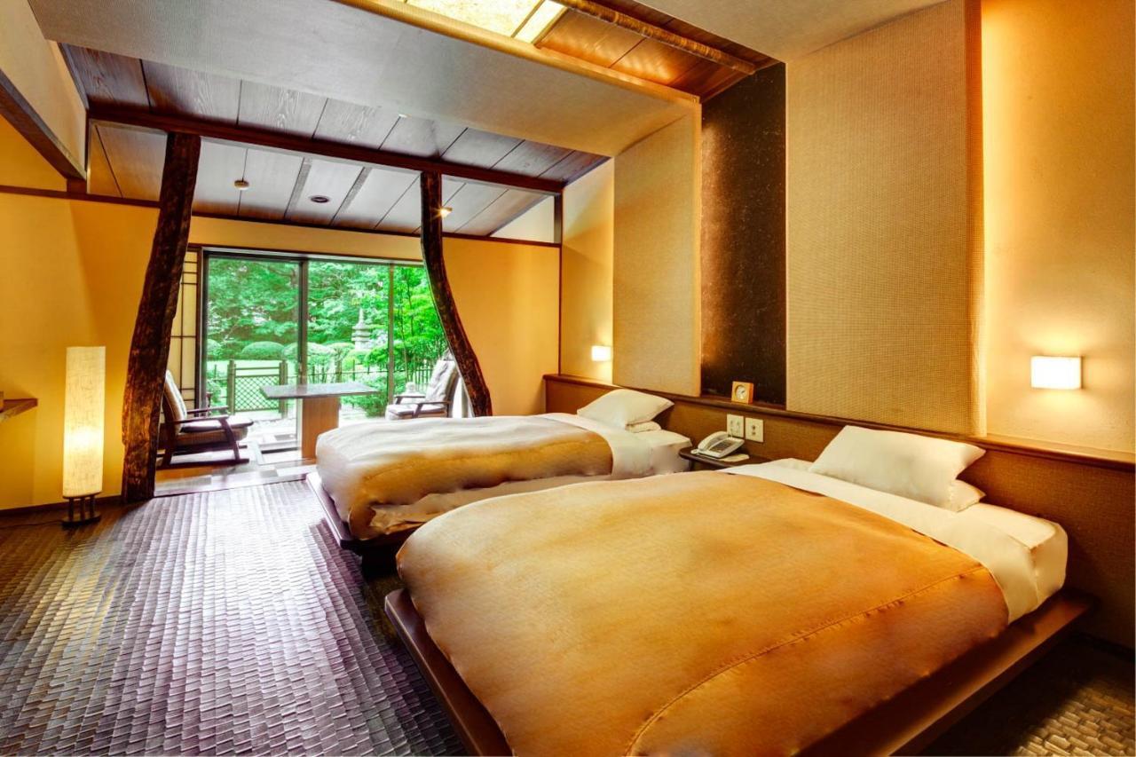 Nasu Onsen Sanraku Hotel Exterior foto